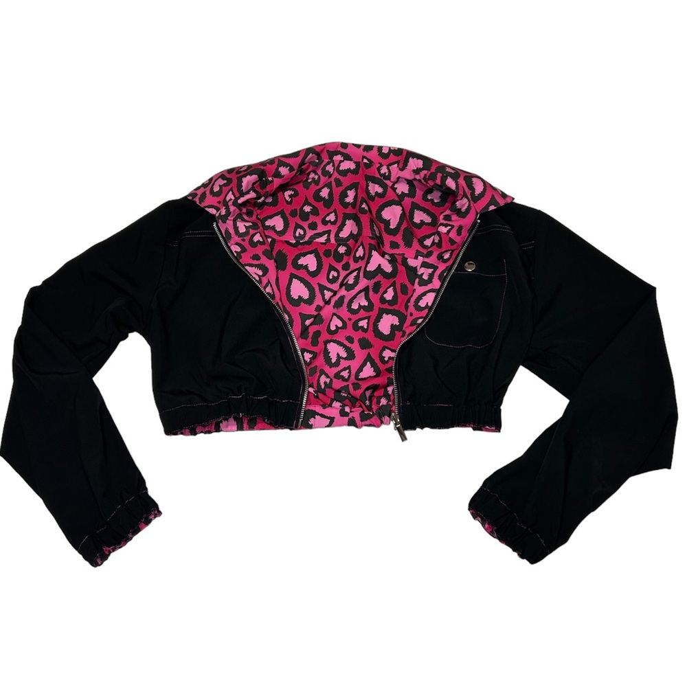 NWT Dollskill Hello Heartache Reversible Jacket size medium